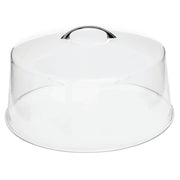 12" Cake/Pie Tray by CAL-MIL – 12.0 inches, Plastic, Clear, Model P302
