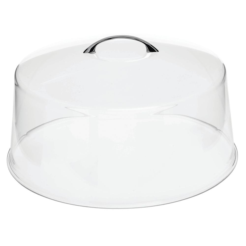 12" Cake/Pie Tray by CAL-MIL – 12.0 inches, Plastic, Clear, Model P302