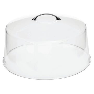 12" Cake/Pie Tray by CAL-MIL – 12.0 inches, Plastic, Clear, Model P302