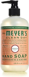 Mrs. MEYER'S Liquid Hand Soap Geranium 12.5 Fl Oz.
