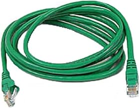 Belkin Cat5e Ethernet Patch Cable, RJ45, 5ft, Green | internet cable, LAN cord, wired network cable, router to modem, fast ethernet, 1Gbps, patch panel, structured cabling