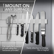 Modern Innovations 14 Inch / Silver / Compact Magnetic Knife Strips