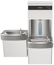 Pro Bottle Filling Station & Bi-Level ADA Cooler by Elkay – Stainless Steel, Model LZSTL8WSSPRO