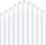 Feit Electric T4815/850/AB/LED/10 Type A and B, Plug and Play or Single Ended Ballast Bypass Installation, 15W=40W, Fluorescent Tube Replacement, UL, 10-Pack, 5000K Daylight 4FT T8 T2 LED Tube Light