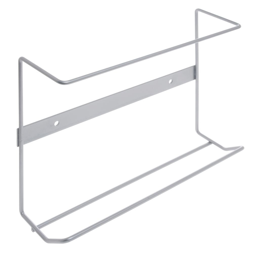 Disposable Glove Dispenser Silver Wire 2-Box - 11"L x 3 3/8"W x 8 5/8"H by HUBERT – Steel, Silver, Model TH102
