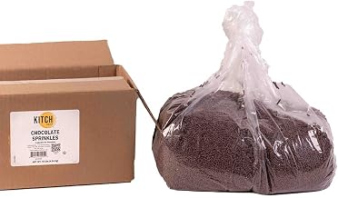 KITCH 24/7 Chocolate Sprinkles, 10 Pound