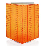 Azar Displays Pegboard only / Orange / 14 x 14 x 20 inches Panels & Units