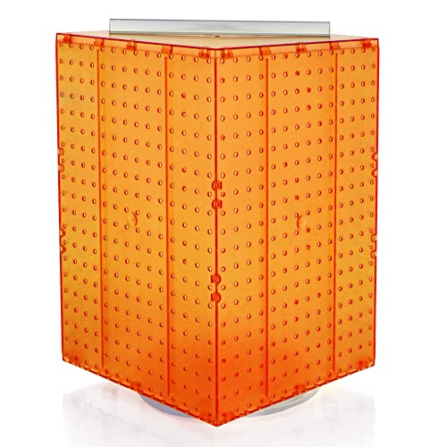 Azar Displays Pegboard only / Orange / 14 x 14 x 20 inches Panels & Units
