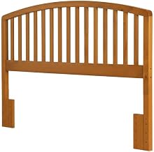 Starlight Canyon Home Country Pine Wood Headboard Full/Queen Farmhouse Style Rectangular Panel Design Durable Pine Construction Rustic Brown Finish