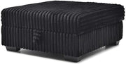Glory Furniture Teddy G00183-O Ottoman Black