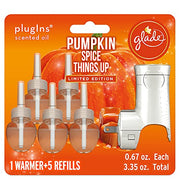 Glade Pumpkin Spice Things Up / Starter Kit / 0.56 Fl Oz (Pack of 6) Electric