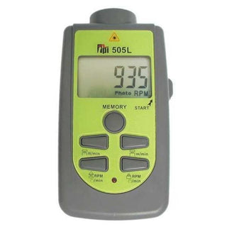 Digital Laser/Contact Hand Tachometer by TPI – Model 505L
