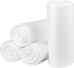 Linear Low Can Liners by Pitt Plastics – 1 Count (Pack of 100), 38.0 fluid_ounces, Plastics, Clear, Pack of 100