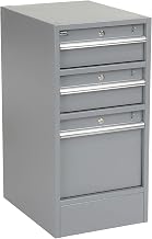 Global Industrial 3 Drawer Workbench Pedestal W/Built-in Base