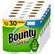 Bounty White / 1 / 117 Sheets (Pack of 12 Rolls) Paper Towels