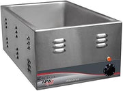 3D-W3VI-120 22 qt Classic Countertop Food Warmer - 22 1/16" L x 14" 1/16" W x 9 3/4" H by APW Wyott – 22.0 quarts, Stainless Steel, Model W-3VI