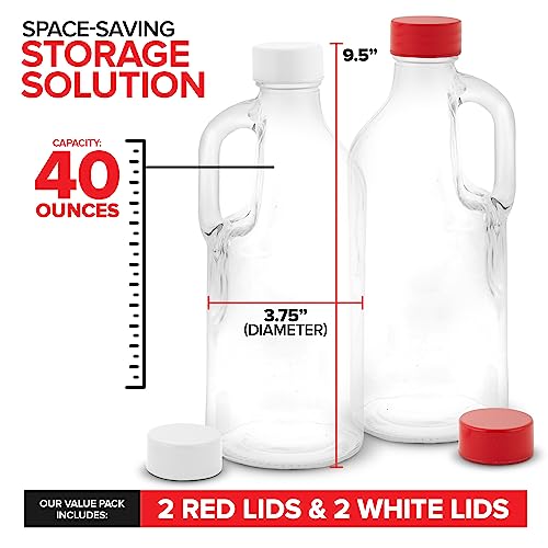 Stock Your Home 2 Count / Clear / 1134.0 milliliters Jugs