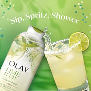 Olay Lime It Up with Lime & Bergamot / 22 Fl Oz (Pack of 1) / White Body Washes