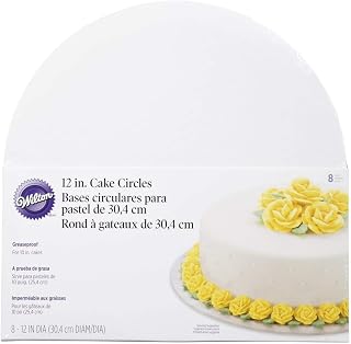 Wilton Round Cake Board for Stability and Display, 12 Inch