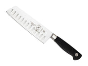 Mercer Culinary 7" / Granton Edge Nakiri Vegatable Knife 7-inch / Black Utility Knives