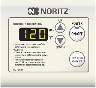 Noritz RC-7651M Remote Controller for Tankless Heaters