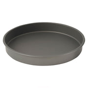 Round Cake Pan by Winco – 14 inches, Aluminum, Black, Model HAC-142