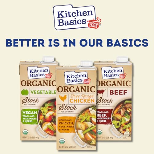 Kitchen Basics Free Range Chicken / 32 Fl Oz (Pack of 12) / 1 Chicken