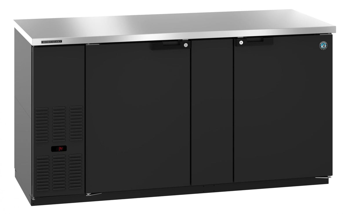 Back Bar Refrigerator by HOSHIZAKI – 21.8 cubic_feet, Black, Model BB69