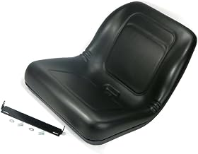 Replacement Black High Back Seat Fits Dixie Chopper 2005 Lawn Mowers | Fits Lt2400-44D, Lt2400-50D