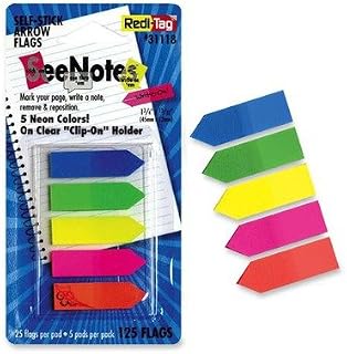 Redi-Tag RTG31118 - See-Through Arrow Flag