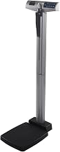 Eye-Level EMR Digital Scale - 500 lb - Silver by Health o meter – 17"L x 14.75"W x 53.63"H, Polycarbonate, Gray, Model 500KL