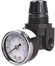 Mini Air Regulator R262g, Glass Filled Nylon, 1/4" Npt, 250 Psi