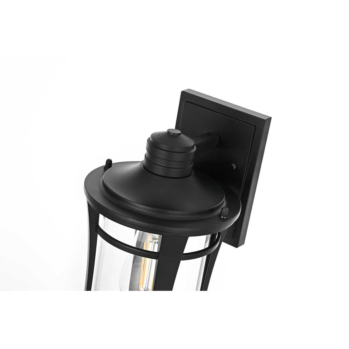 Artemis One Light Outdoor Wall Sconce Black by Lighting Design – 7", Aluminum, Black