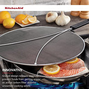 KitchenAid Black / 13 inches / Modern Splatter Screens