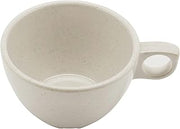 G.E.T. Enterprises 7.5 oz. Ironstone Coffee Cup, Break Resistant Melamine, Supermel by GET DC-100-IR-EC (Pack of 4)