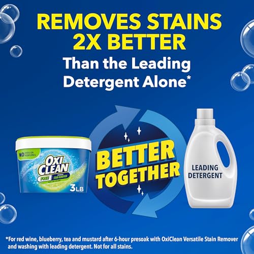 OxiClean 48 Ounce (Pack of 1) / Unscented / Versatile (Perfume & Dye Free) Stain Removers