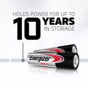 Alkaline Battery (2 pack) by Energizer – 2 Count (Pack of 1), Model E96 AAAA