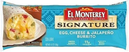 Ruiz Jalapeno Egg and Cheese Burrito, 4.5 Ounce -- 24 per case.