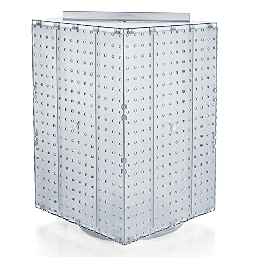 Azar Displays Pegboard only / Clear / 14x14x20 inches Display Racks