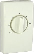 TPI D2022H10BA Series 2000 Double Pole Thermostat with Leads, White, 22 Amps