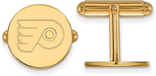 Philadelphia Flyers Cufflinks (14k Yellow Gold)