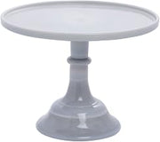10" Marble Cake Plate by Mosser Glass