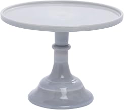10" Marble Cake Plate by Mosser Glass