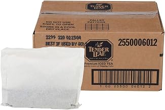 Tender Leaf Premium Iced Tea Bags - 3 oz., 24 packs per case