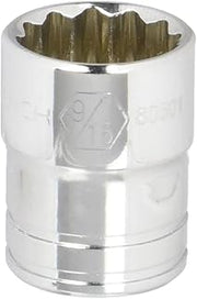 GEARWRENCH 3/8" Drive Standard SAE Socket 9/16", 12 Point - 80501
