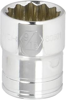 GEARWRENCH 3/8" Drive Standard SAE Socket 9/16", 12 Point - 80501