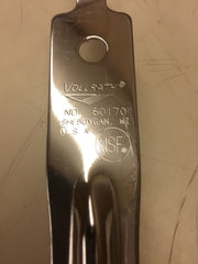 S/S Solid Spoon w/ 21" Hooked Handle by Vollrath – Commercial, Stainless Steel, Silver, Model 60170