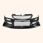 Front Bumper For Mitsubishi EVO 8 9 CT9A VTX Cyber Evo Carbon Fiber Body Kits