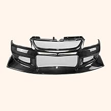 Front Bumper For Mitsubishi EVO 8 9 CT9A VTX Cyber Evo Carbon Fiber Body Kits