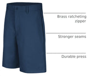 Red Kap 42 / Navy / Cotton Casual Short Shorts